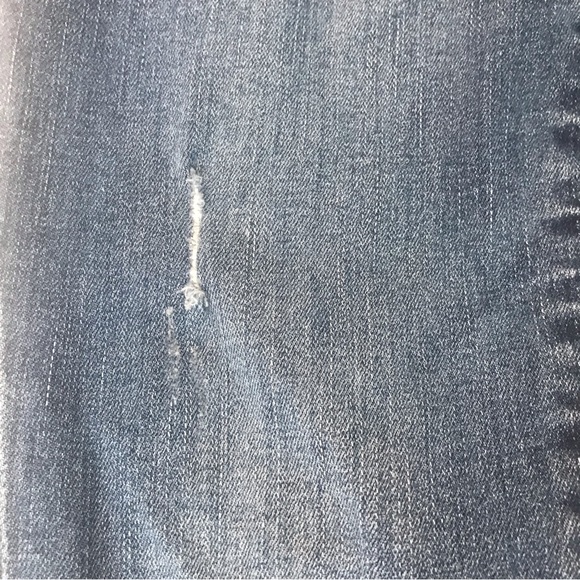 Tommy Hilfiger Denim Distressed Raw Hem Skinny Jeans - Picture 5 of 12
